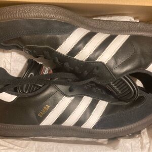 adidas Samba Black and White Men's Athletic Shoes
